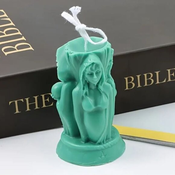 Stop The Witches Manifestation Candle - Picture 2 of 3